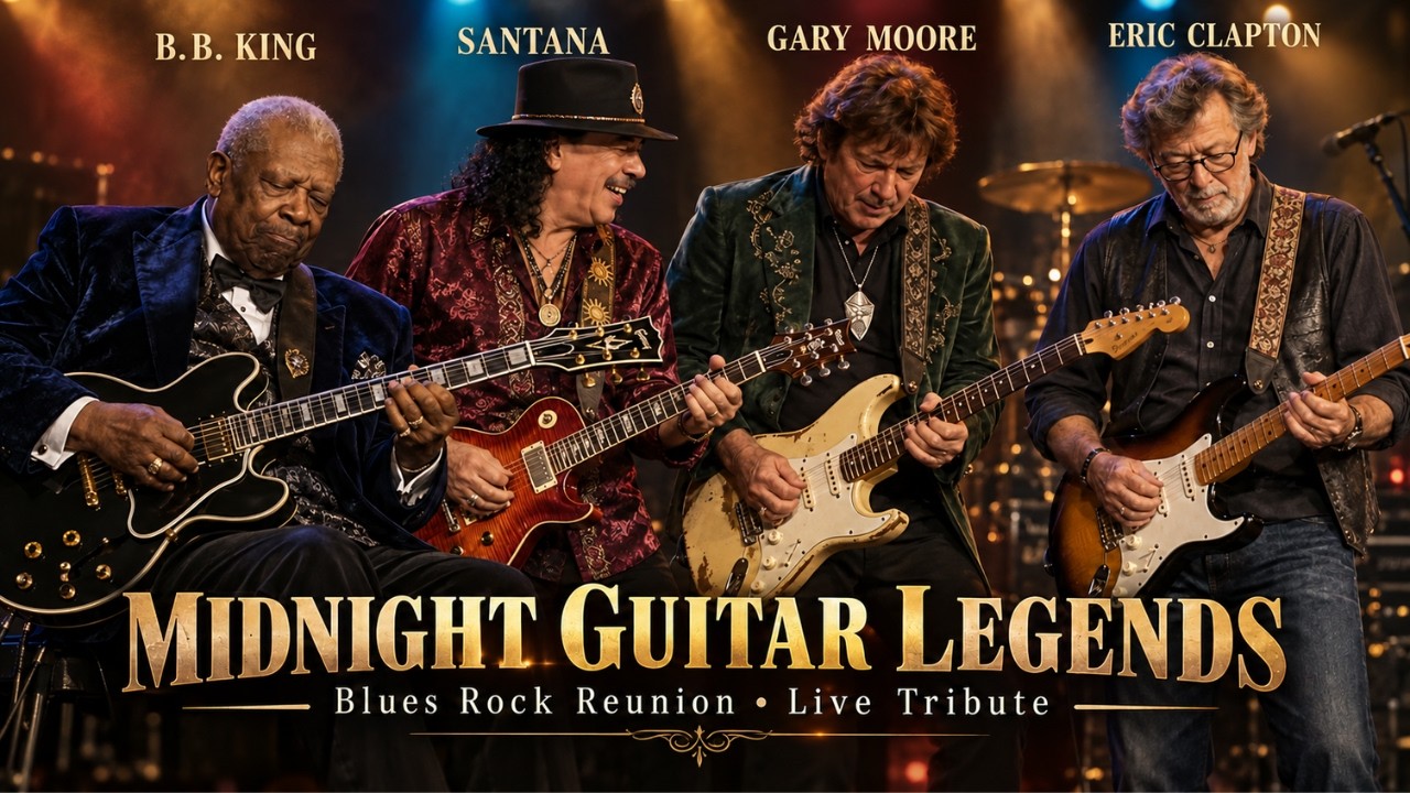 B.B. King, Santana, Gary Moore & Eric Clapton
