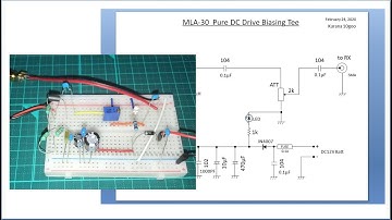 MLA-30  Pure DC Drive Biasing Tee / prototype model