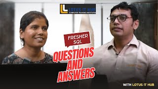 SQL Interview Questions and Answers |Sql Interview Question and answer for Fresher | SQL Live Class