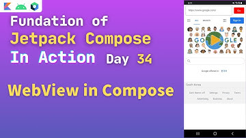 jetpack compose webview | jetpack compose webview example | android jetpack compose webview tutorial