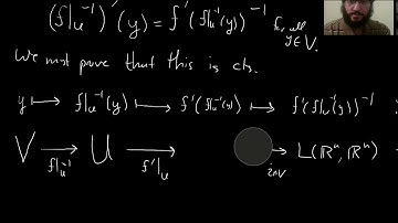 118C L09P1 Proving the Special Case of the Inverse Function Theorem, C1ness of Inverse