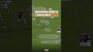 When Georgia Tech broke FSU’s HEART with this blocked FG that they returned for the win (2015) 😱