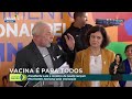Lula é vacinado e faz apelo contra o negacionismo em campanha de imunização