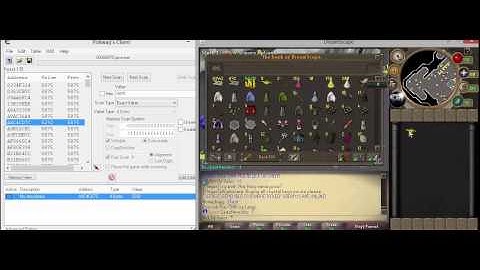 THIS VIDEO STINKS BUT SHOWS CHEAT ENGINE ON RSPS