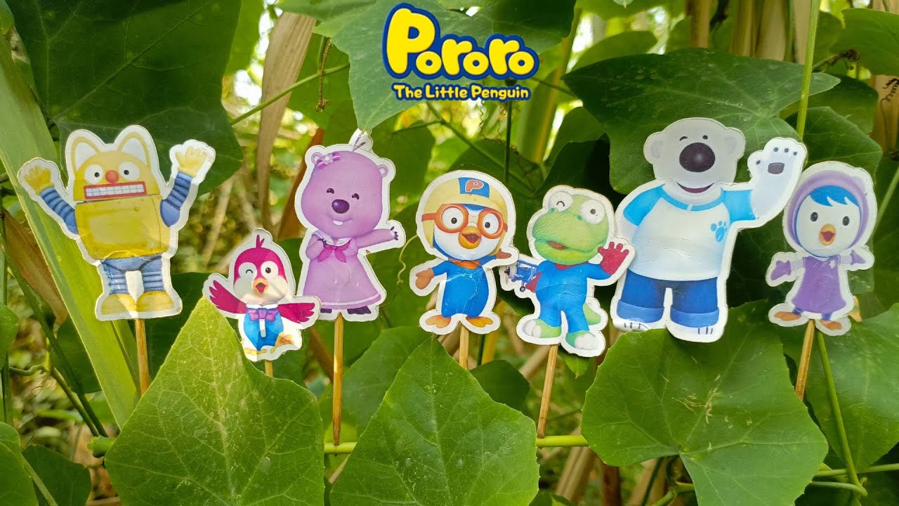Pororo || Menemukan Pororo, Crong, Poby, Patty, Loopy, Eddy, Harry ...