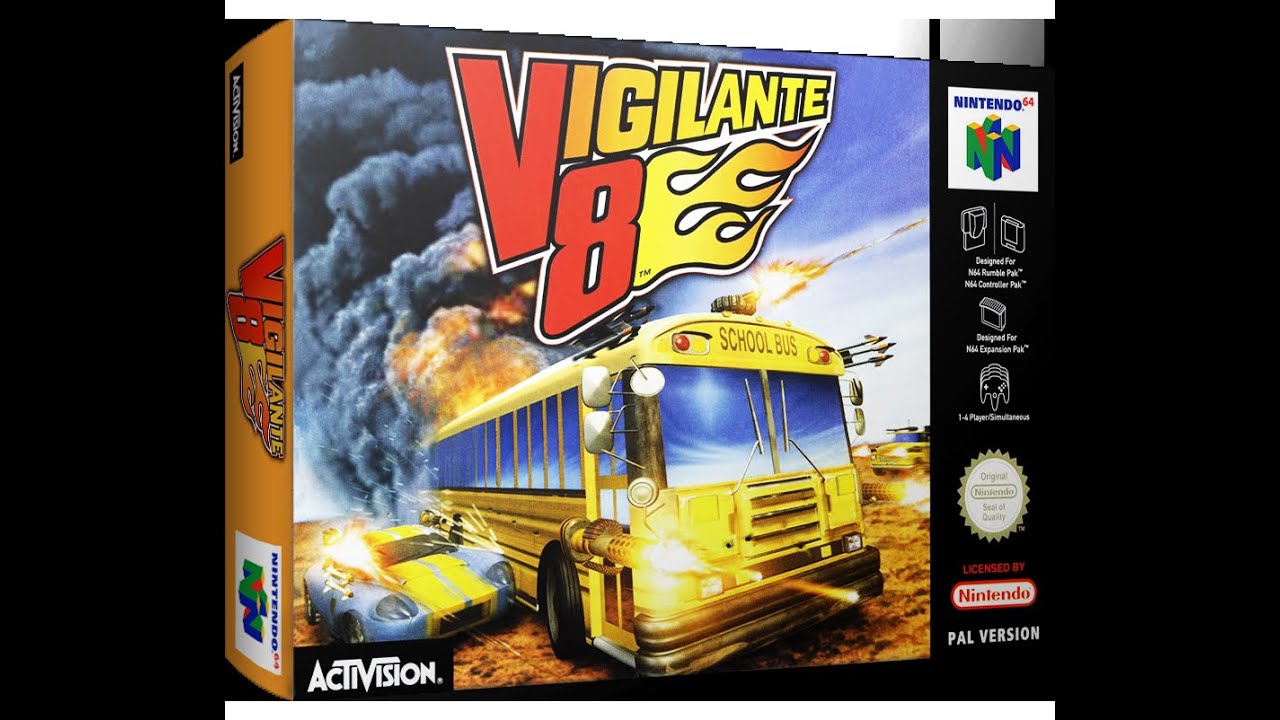 Manuel D'utilisation N64 Vigilante 8 - Livret D'instructions Seulement