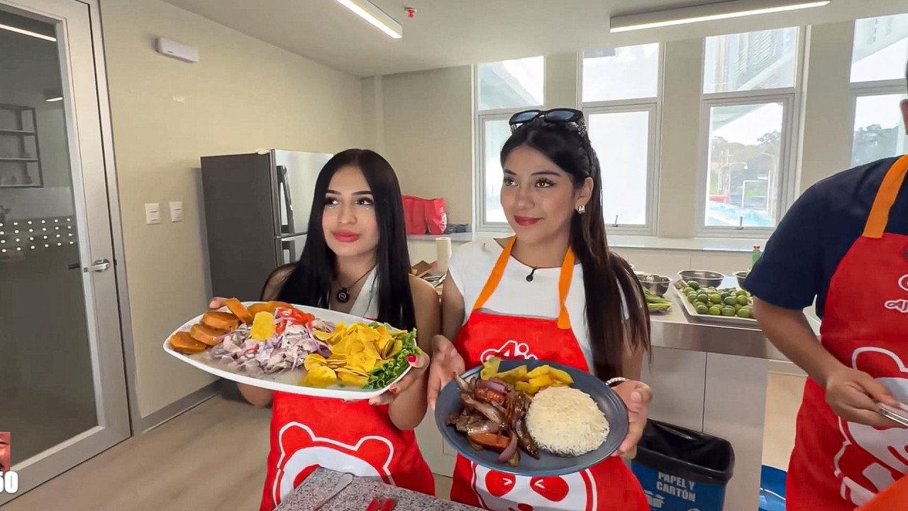 ZULLY UN DIA SIENDO COCINERAS CON DANIELA TAQUIRE 🔥