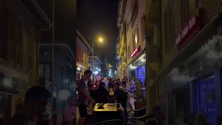 Edirne Merkez Alipaşa Çarşısı Arka Sokağı . Bir Gece .