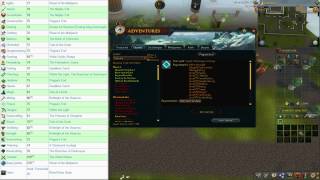 Runescape 3 Aquiring The Quest Cape Skills Bonus Episode 1