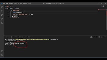 IndentationError: unexpected indent   Problem Solve Python VSCODE