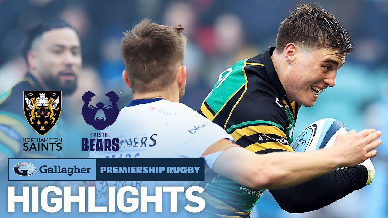 Northampton Saints v Bristol Bears, Premiership Rugby 2021/22 Ultimate Rugby Players, News, Fixtures and Live Results