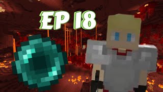 Je me suis perdu dans le NETHER pour trouver des ender perles. MINECRAFT ep 18