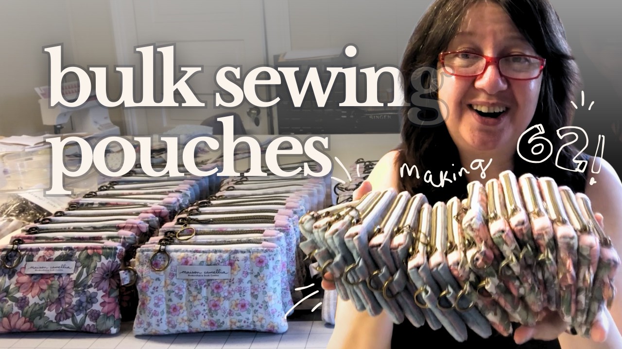 4 дня шитья больших партий: 62 мешочка | Подготовка к весенней выставке