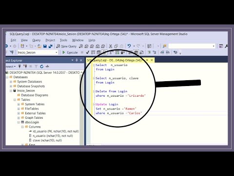 Crear una Base de Datos en SQL SERVER y realizar consultas (Create ...