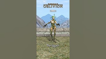 Elder Scrolls: Creature Comparisons #oblivionremastered #skyrim