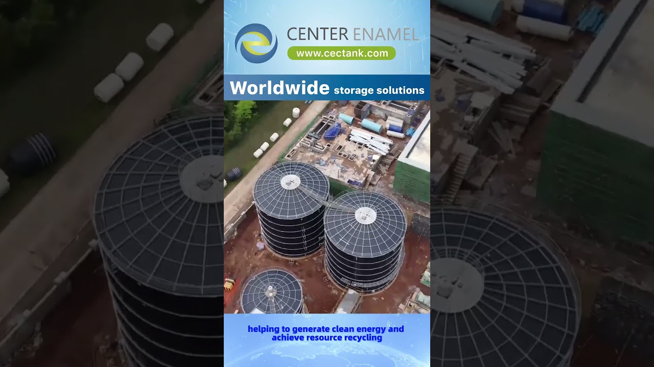 Food Waste Digestion Tanks | Center Enamel