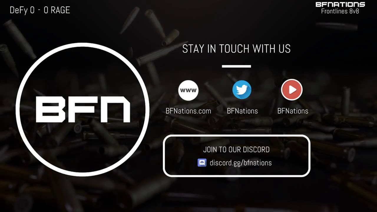 [DeFy] DeFy eSports vs [RAGE] RAGE Clan | Frontlines 8v8 | Clan Seed Tournament