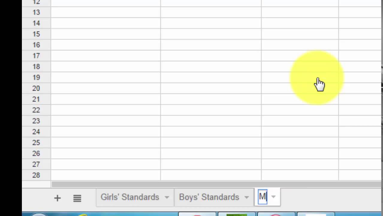 Fitt Principle Chart