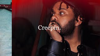 The Weeknd - Creepin ft. 21 Savage (slowed+rain)