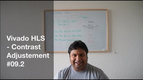 Vivado HLS  - Contrast Adjustement #09.2