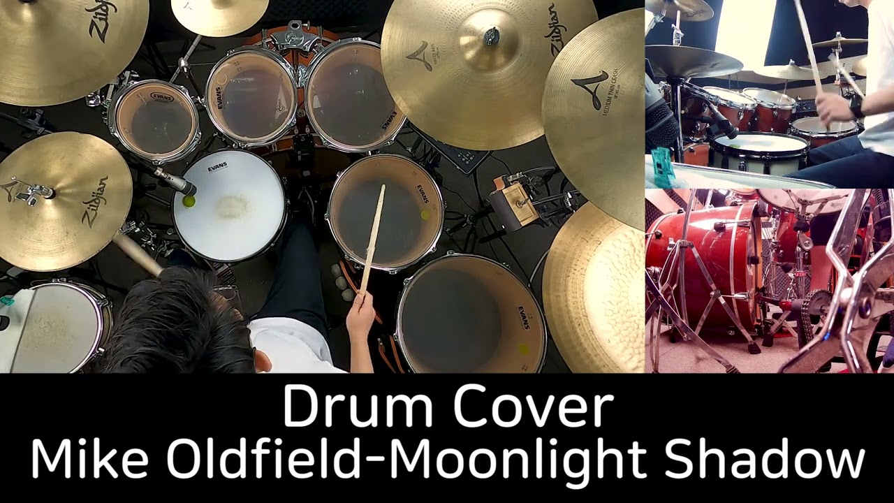 Mike Oldfield - Moonlight Shadow - Drum Cover by DCF(유한선)