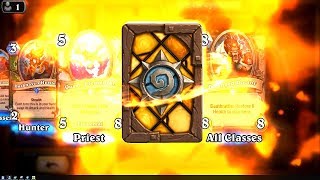 Face Collector And Duskhaven Hunter - The Witchwood Hearthstone Legendary And Rare Card Pack Opening