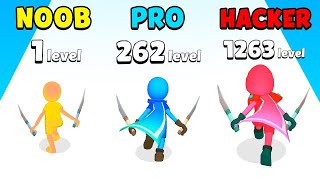NOOB VS PRO VS HACKER-SOLO LEVELING