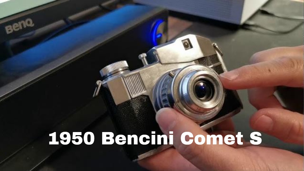 1950 Bencini Comet S - Vintage Film Camera - YouTube