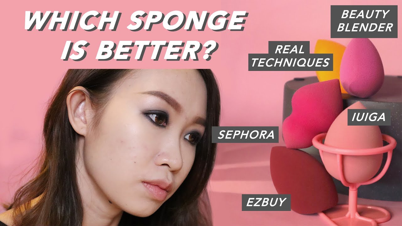 Which Beauty Sponge is better? Beauty Blender / Real Techniques