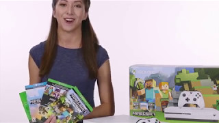 Microsoft Xbox One S Minecraft Favorites Bundle Unboxing