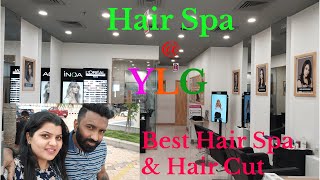 Hair Spa at YLG | Couple goal | Hair Cut at YLG | Kannada Vlog | TwoStatesCouple by Sayouj & Sneha screenshot 2