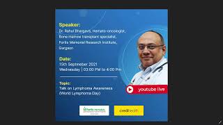 Dr. Rahul Bhargava speaks on Lymphoma Awareness (Hindi) | Lymphoma Cancer