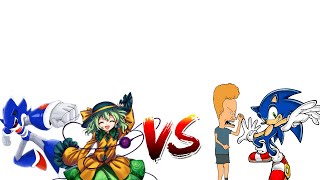 Super Smash Bros Cmc V8- Metallix E Koishi Komeji Vs Beavis E Sonic