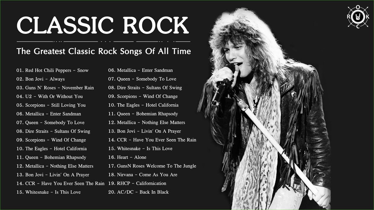 The Greatest Classic Rock Songs Of All Time Best Classic Rock Songs Of 80s 90s Youtube