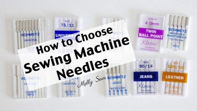 Exploring Needle Options for Sewing: Choosing the Right Needle for You –  Sunflower Seams