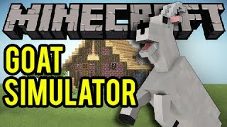 GOAT SIMULATOR IN MINECRAFT! (Minecraft Server Spotlight)