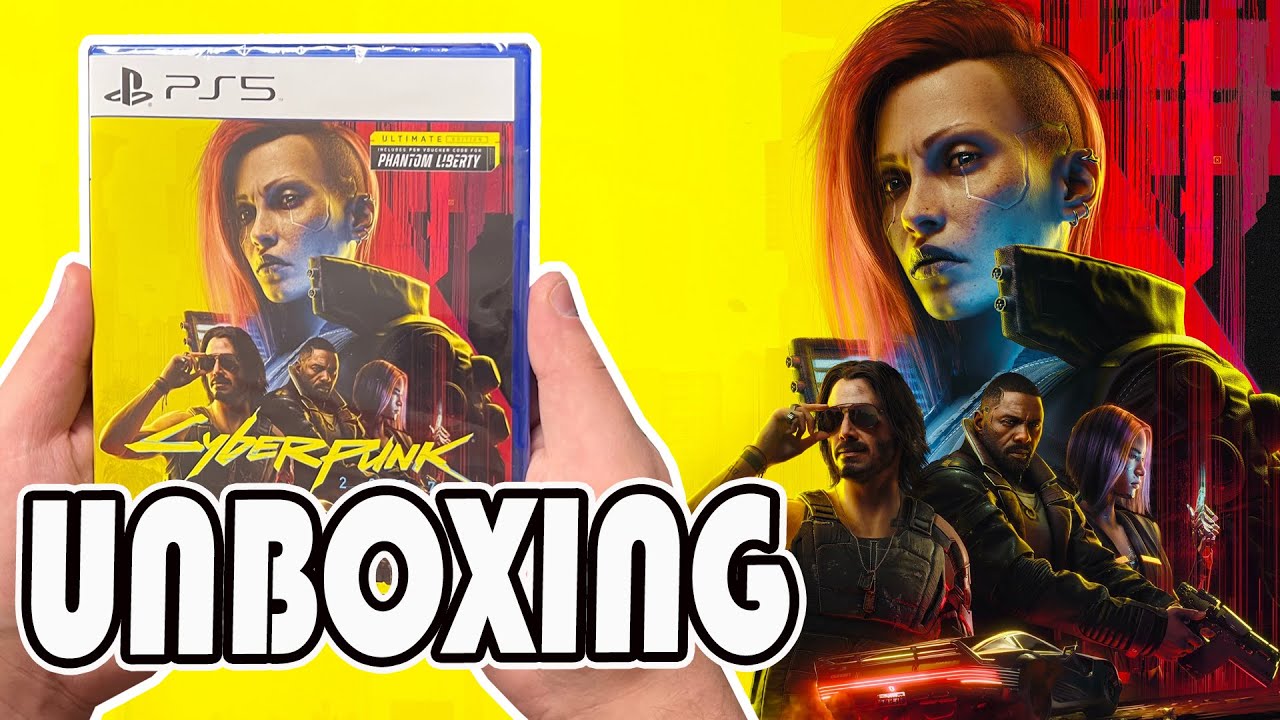 Cyberpunk 2077 Ultimate Edition (PS5) Unboxing 