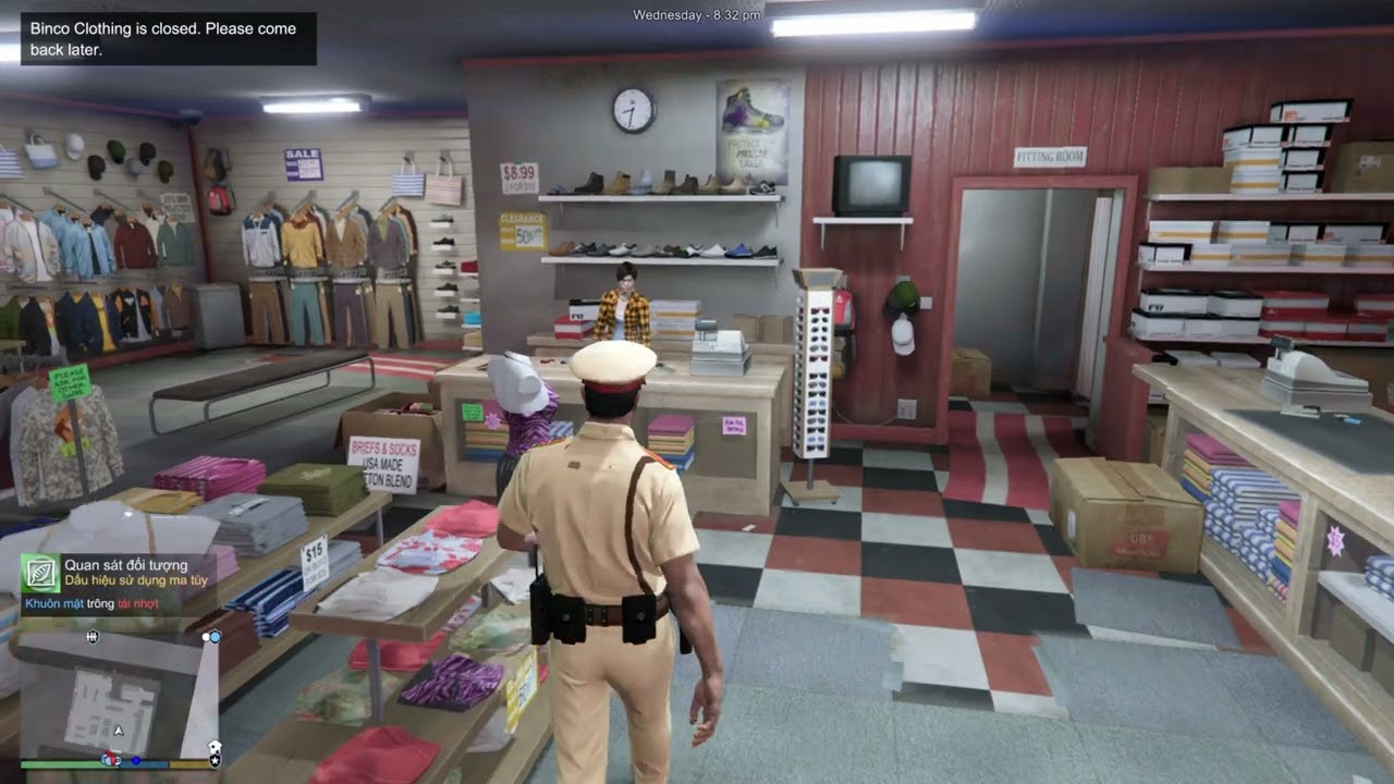 GTAV-LSPDFR VIETNAM - POLICE ARREST ARMED STORE ROBBER