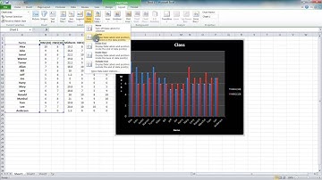 5.6 Add Data Labels to Charts - MS Excel (Urdu) - MS Office 2010 Tutorials