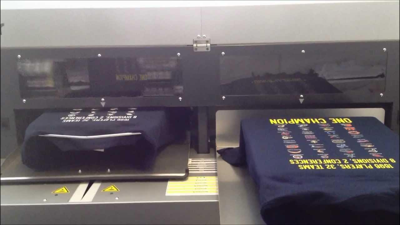 The Print Bar Brother GT 782 White Ink T Shirt Printer Australia YouTube