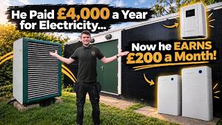 He PAID £4000 a year for electricity... Now he EARNS £200 a month!