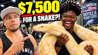 I Asked HUNDREDS of strangers what they bought at the reptile show.. THESE are my favorites