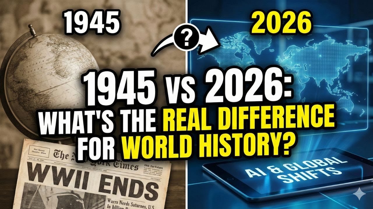 1945 vs 2026 What's The REAL Difference For World History - YouTube