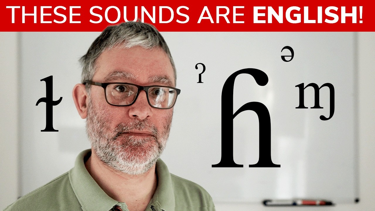 5 weird sounds native English speakers use