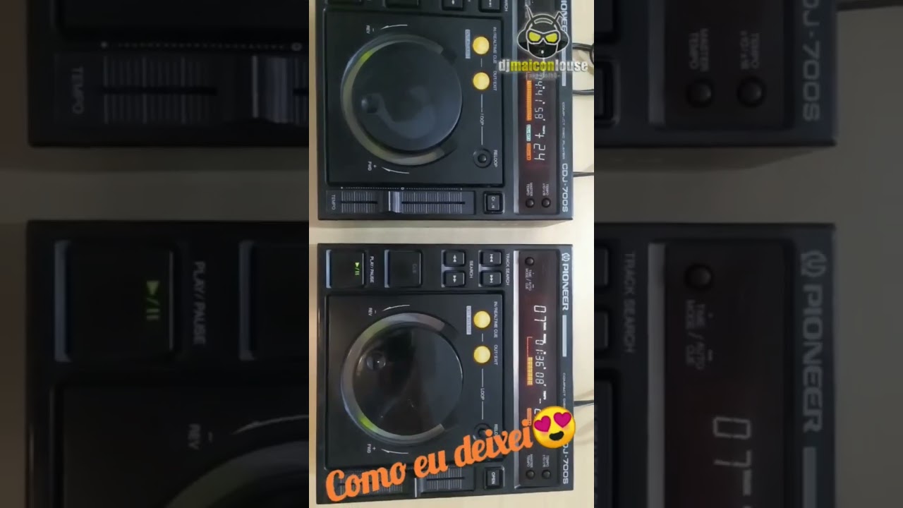 Restauração CDJ-700s /CDJ-500s Pioneer