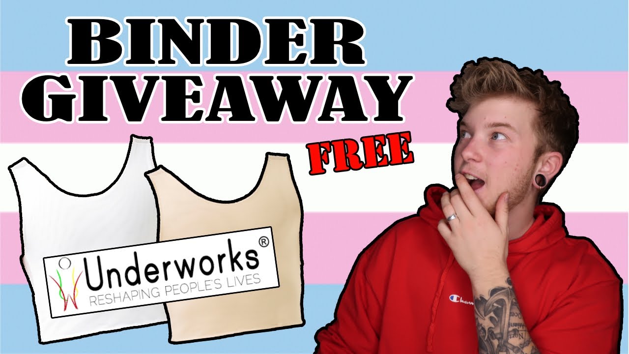 Concours 2 Binders underworks gratuit //Transgenre FTM GIVEAWAY