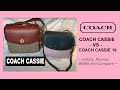COACH HAUL 11 - UNBOX, COMPARE, WHAT FITS? The Coach Cassie & Cassie 19 | RaqReview