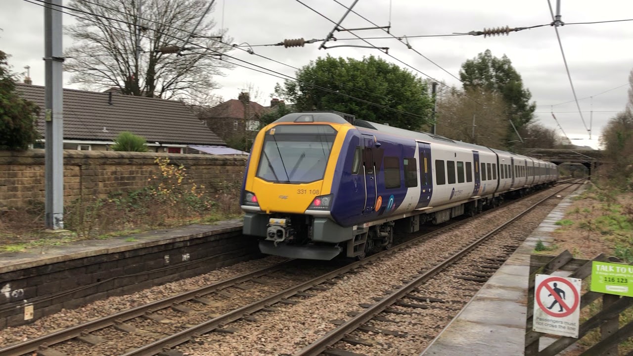 4 car Northern Class 331 departing Guiseley - YouTube