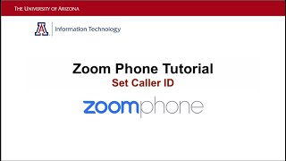 Zoom Phone  - Set Caller ID screenshot 5