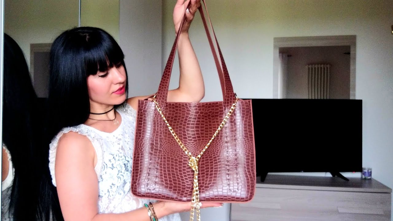 Tutorial: Borsa fatta a mano. Handmade Bags. #borsafattaamano #baghandmade